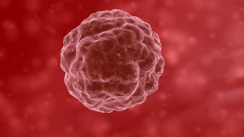 animation of a cancer cell