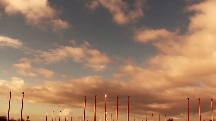 Passenger Jet Landing :Slow Motion