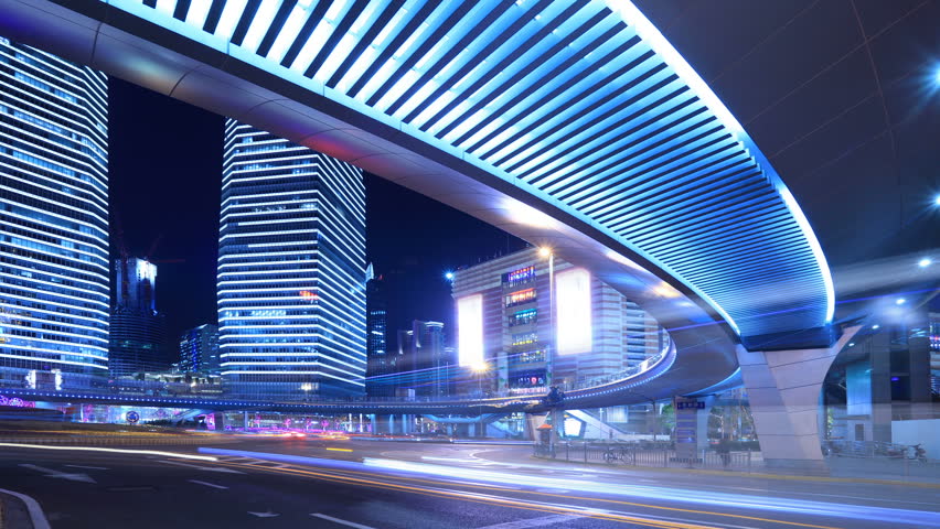 Traffic Through Downtown, Time-Lapse