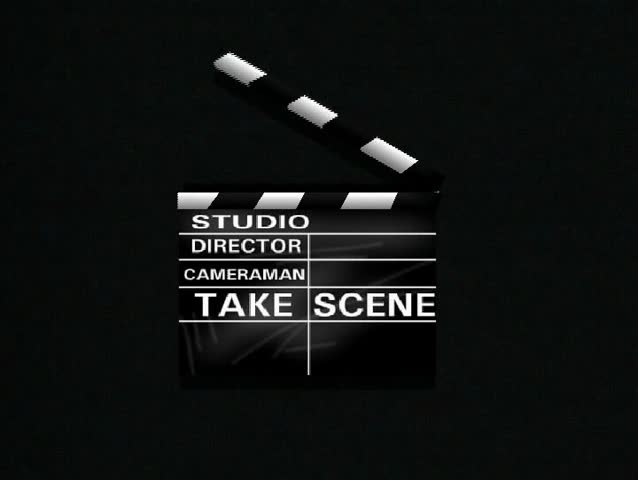 Movie Clapboard, action