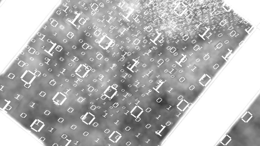 Digital Background 09 (HD) - background with numbers 0 and 1.
