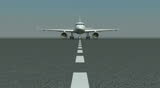 airplane starting & shaky camera