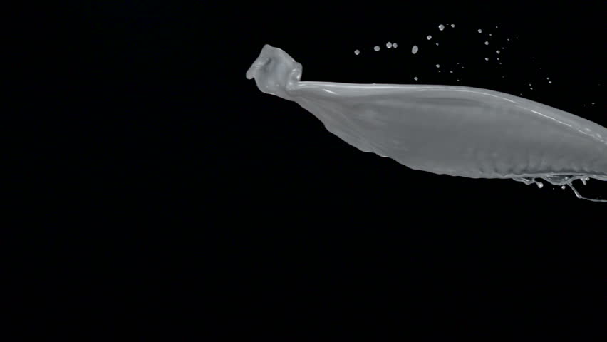 Gold and sliver liquid splash in the air shooting with high speed camera, phantom flex.