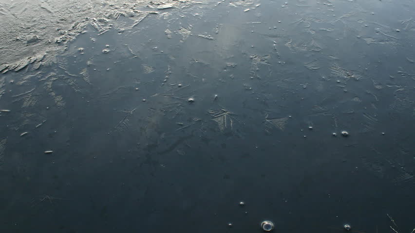 Glaciers. ice forms. timelapse
