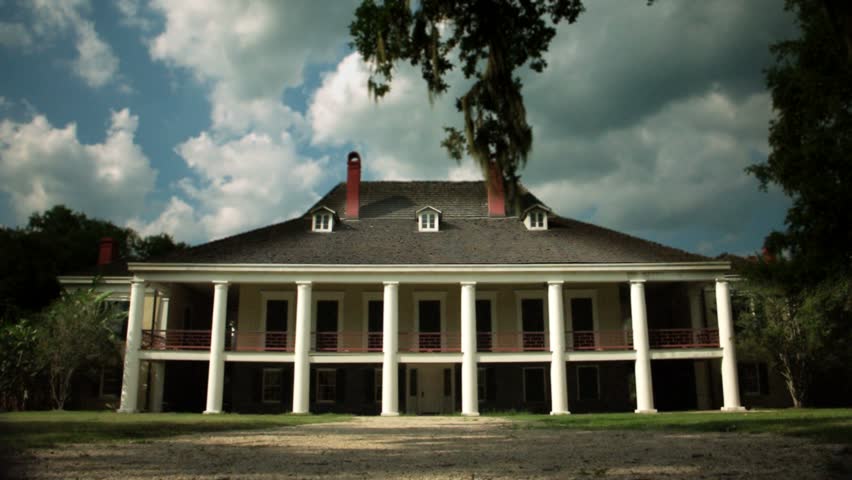 Timelapse of Destrehan Manor House, New Orleans, Louisianna.