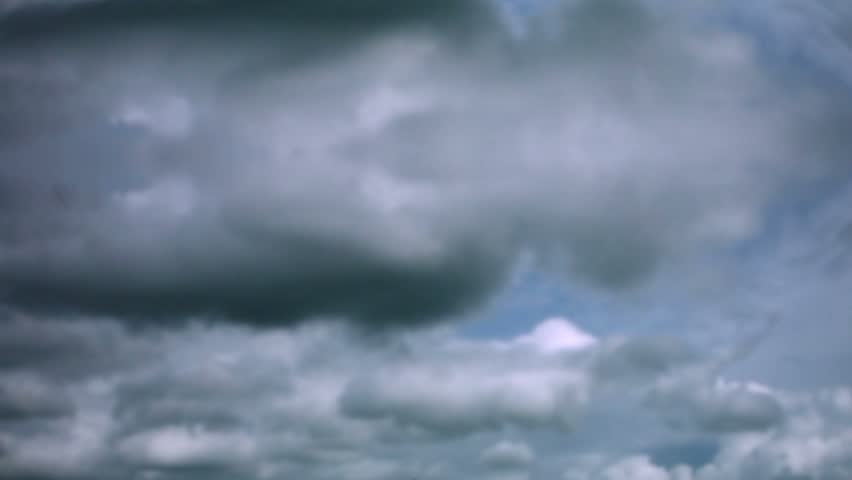 Timelapse stitch of clouds.