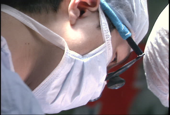 Surgeons During Open Heart Surgery