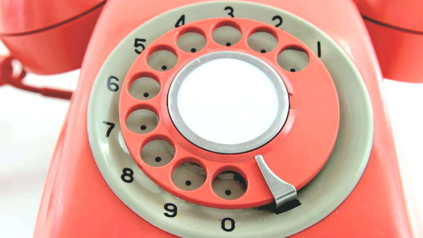 dialing 911 on old phone