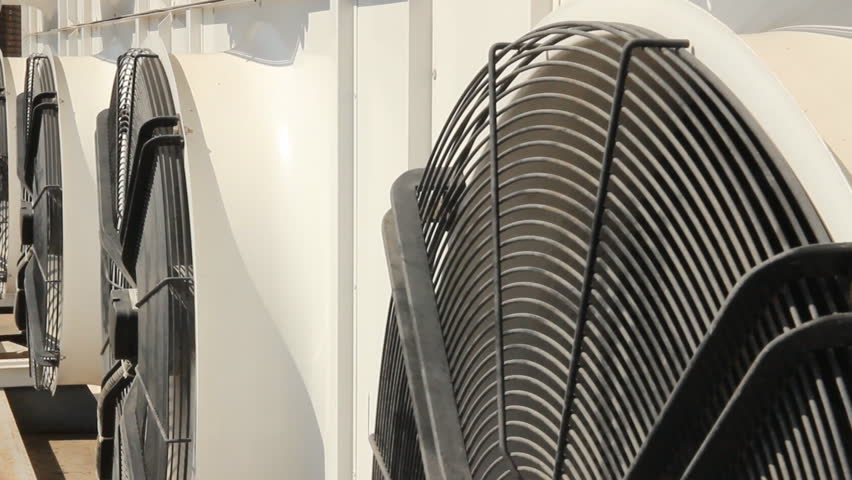 Industrial air-conditioning, fan blades