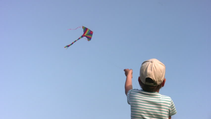 boy with kite 