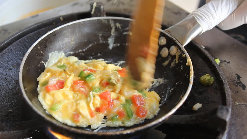 How to make an omelet.