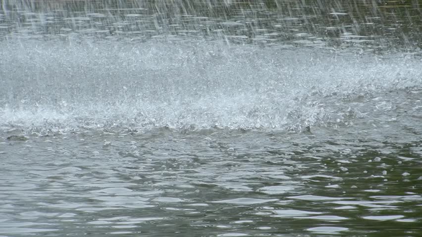 Fountain water stream