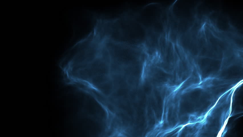 Blue background looping wave
