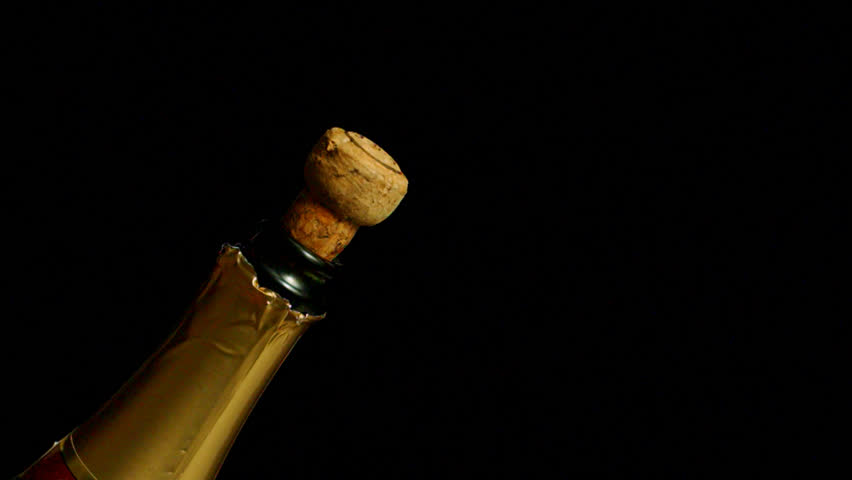 Champagne, close-up.