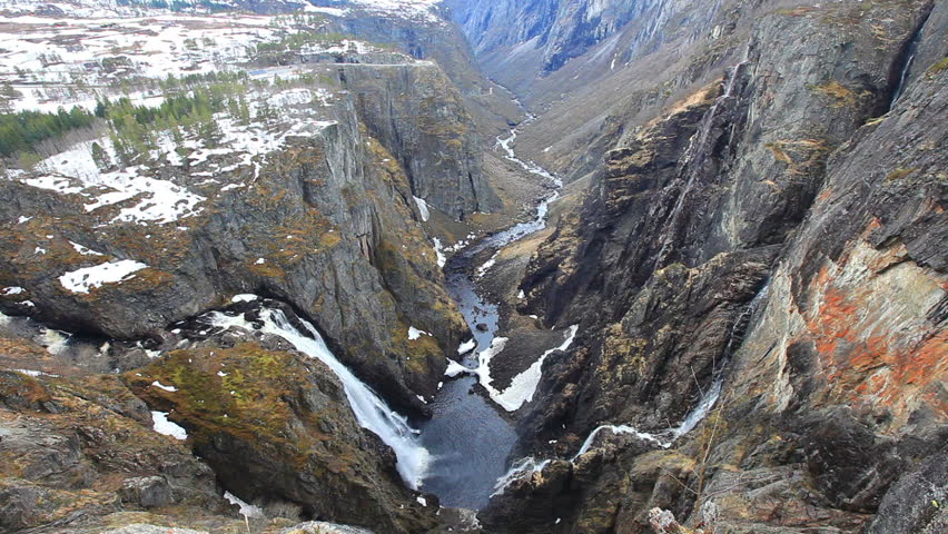 Voringsfossen waterfall, Norway