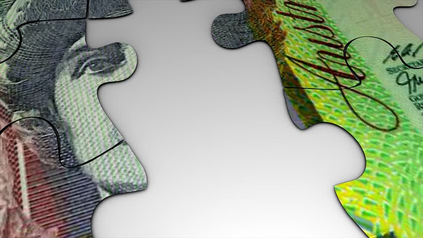 Currency puzzle, Australian dollar.
