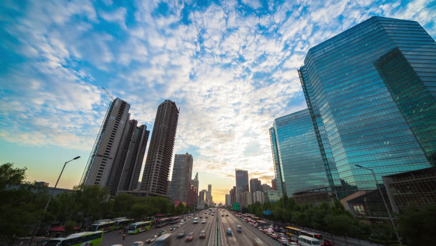 Sunset at Beijing