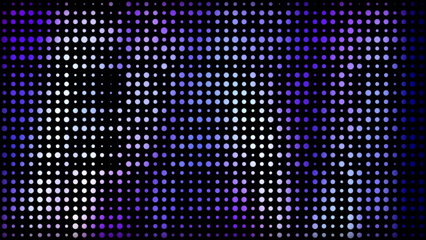 Pulsating Dots in a grid square pattern 1080 HD video