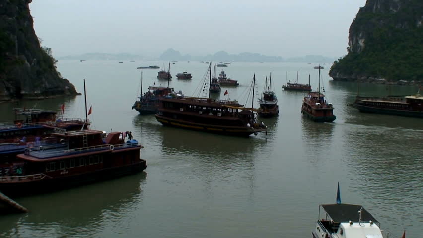 Halong Bay Vietnam - Circa April 2007 


