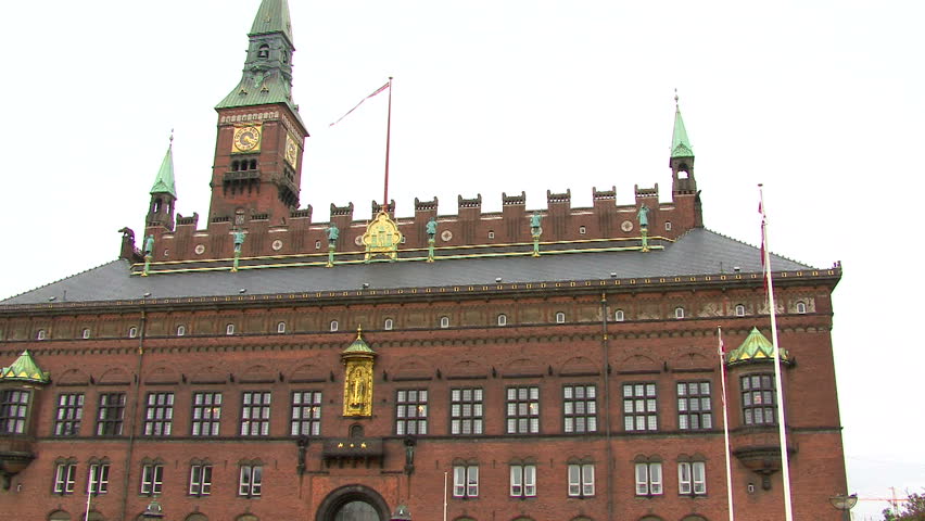 COPENHAGEN, DENMARK - CIRCA OCTOBER 2010:  Panoramic views of buildings in Denmark