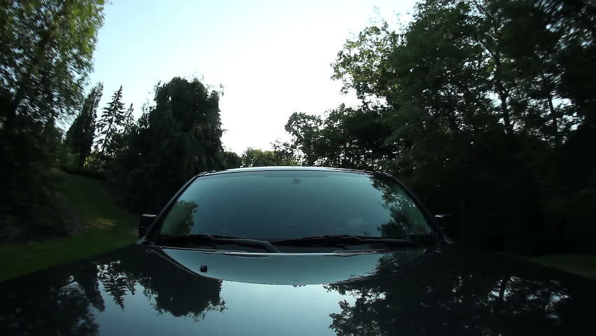 Driving in the upscale, treelined streets in the town of Sewickley, Pennsylvania, just north of Pittsburgh.