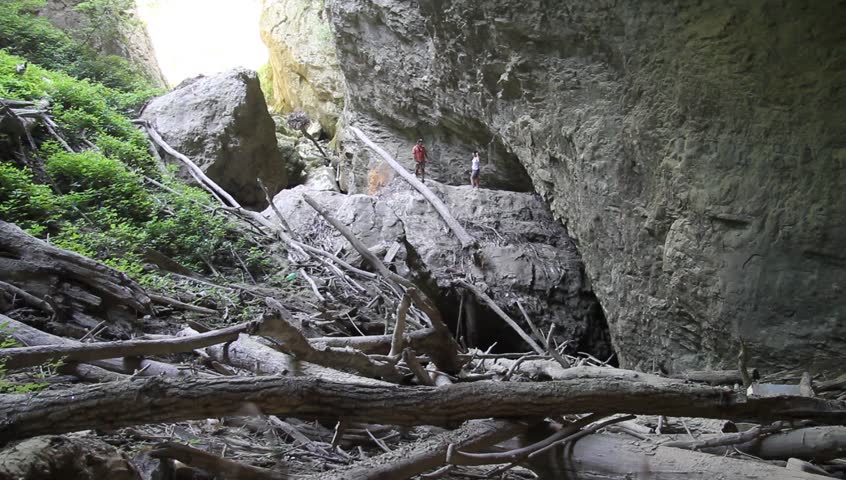 Big cave Yama in Pazin, Croatia