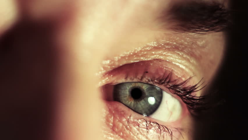 expansion and contraction of the eye pupil