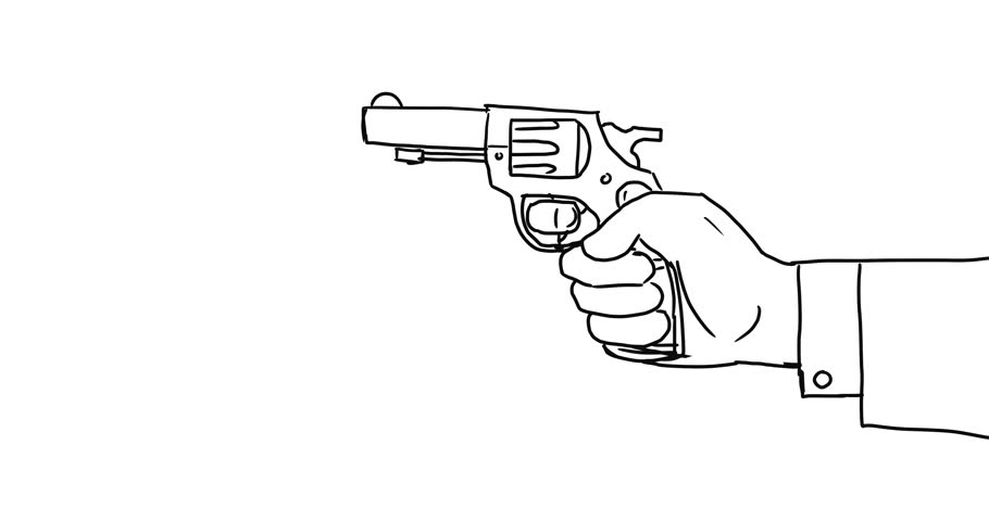 Drawing Of A Gun Papirio