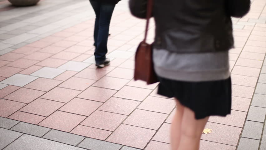 Female petitioner, Political, Legs Walking Time Lapse