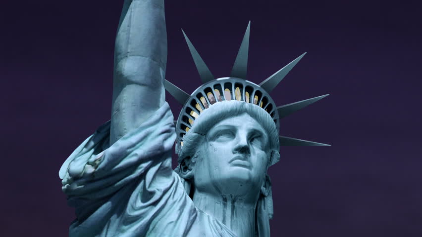 Statue of Liberty - NY Night Sky
 + alpha matte version 