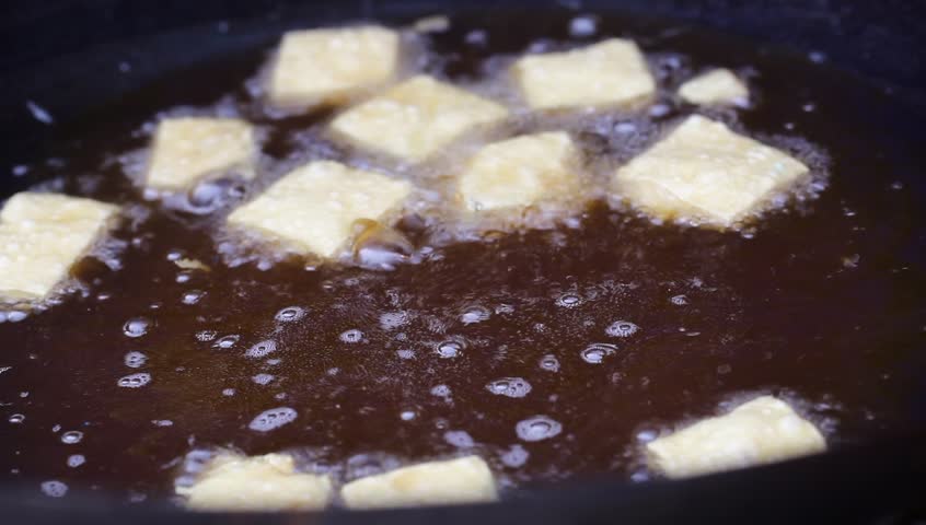  fermented bean curd (with smell), also called smelly tofu
