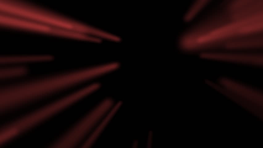 Red Laser Rays - Motion Graphic 45 (HD) - motion background with red rays shining to the camera.