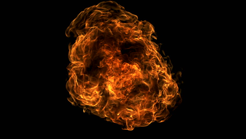 Fire ball explosion shooting with high speed camera.