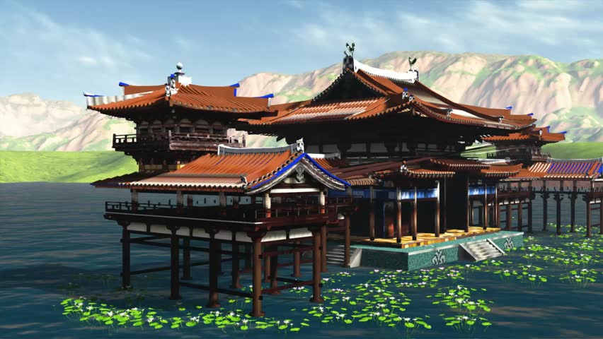 Zen buddhism temple