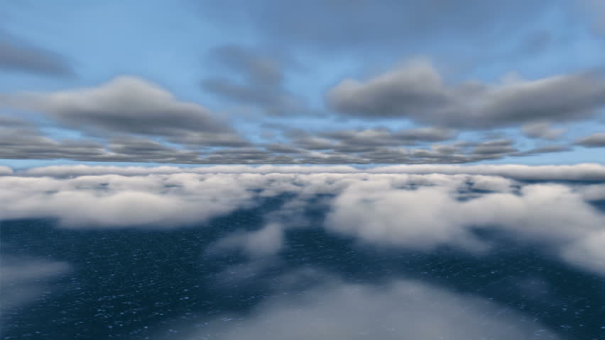 2 F-18s flying over ocean.