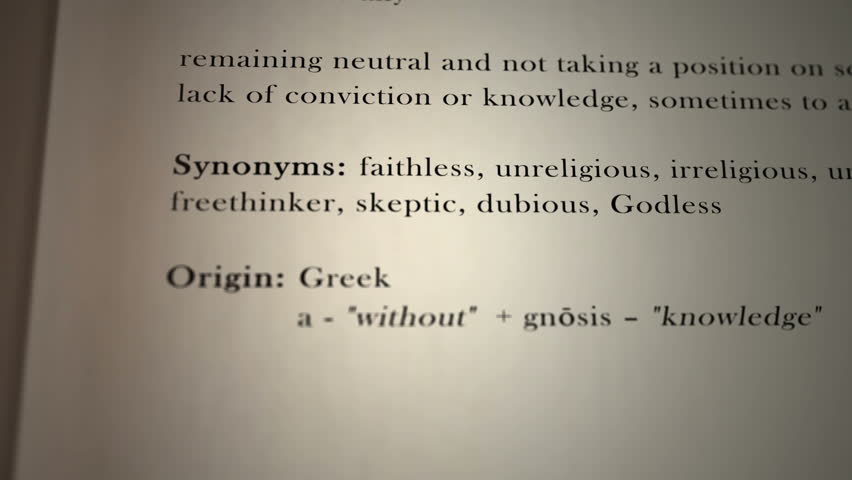 Header of agnostic