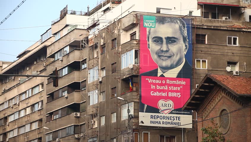 BUCHAREST, ROMANIA â NOVEMBER 9: Electoral campaign has started. Parliamentary elections are to be held on December, 9th, 2012. Competition is going to be tough. November 9, 2012, Bucharest, Romania
