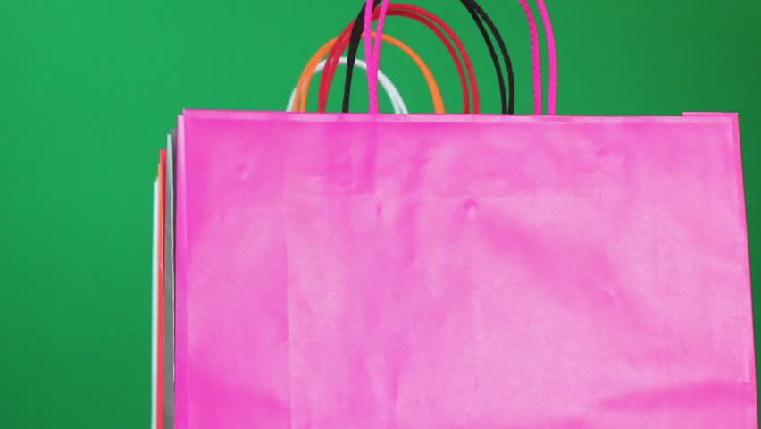 People taking shopping bags away