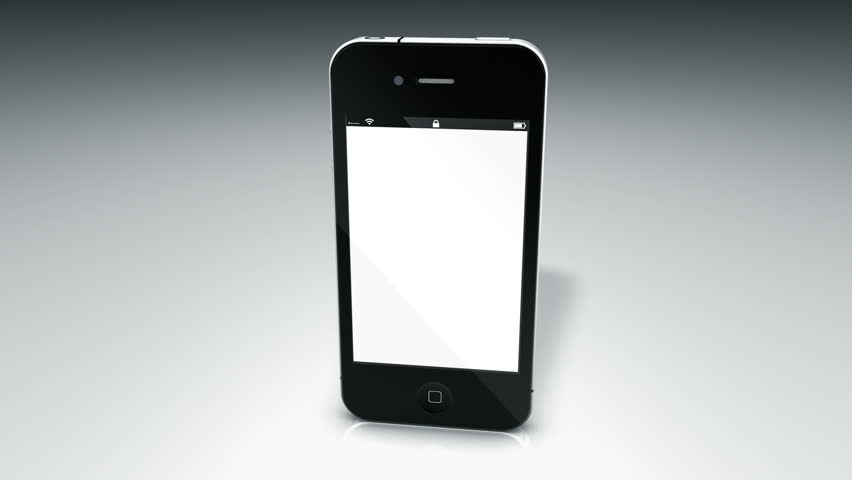 Mobile report statistics, concept animation
