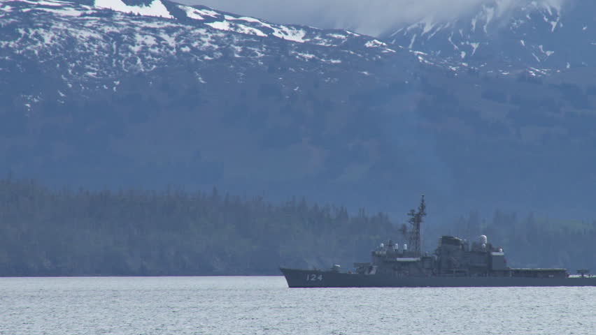 HOMER, AK - CIRCA 2011: The Japanese fleet visits Kachemak Bay.