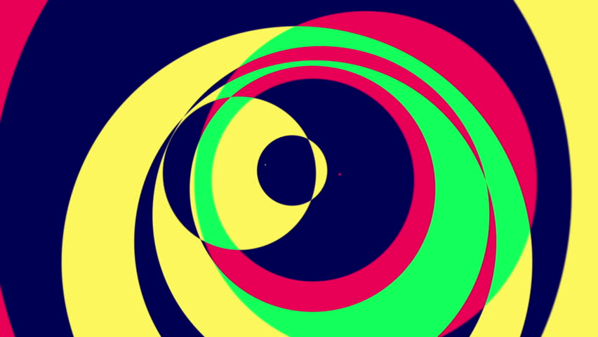 Psychedelic Circles 1 - Colorful Graphical Video Background Loop /// Interestingly morphing circles with a psychedelic touch. Check out my other 'Psychedelic' Circles loops. Great for clubs and such..
