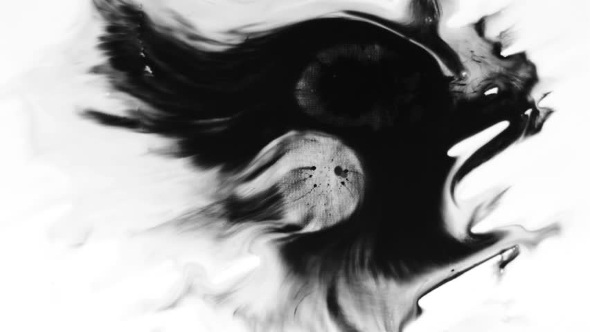 Ink bleed/Ink Bleed Bloom/Black expanding
