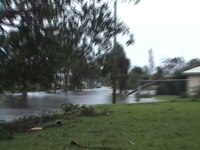 Flooding rains aftermath.