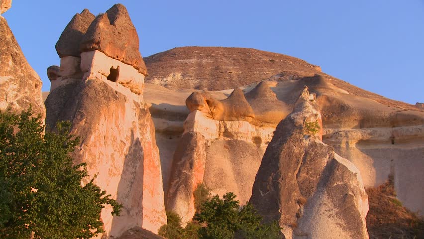 CAPPADOCIA, TURKEY, 2012 Bizarre geological formations at Cappadocia, Turkey.
