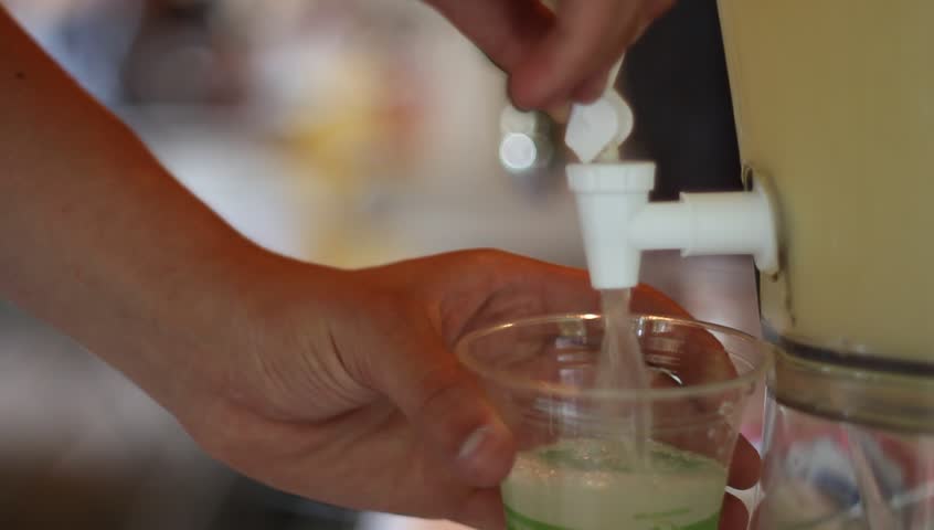 Pouring Lemonade
