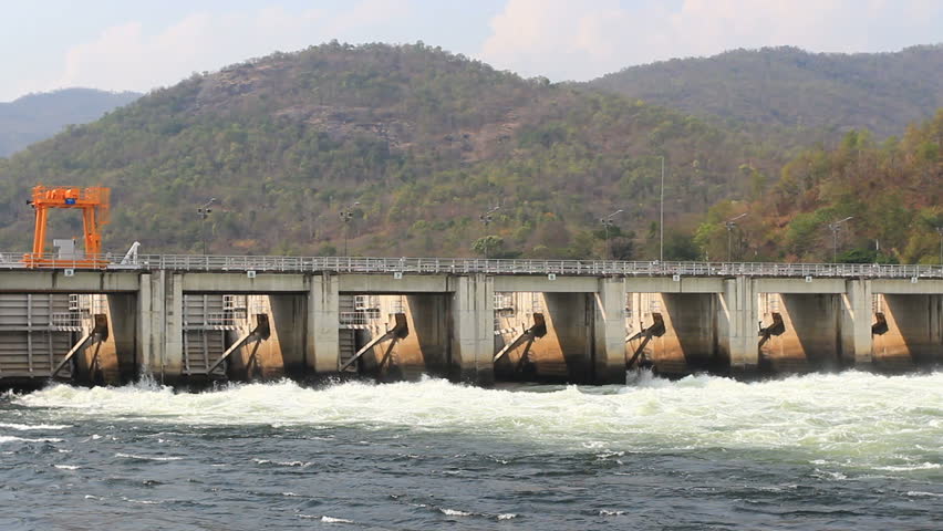 Lower Mae Ping Dam in Tak province,Thailand