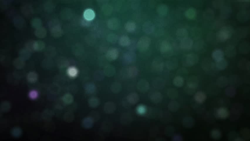 Defocused Particle Background Cyan