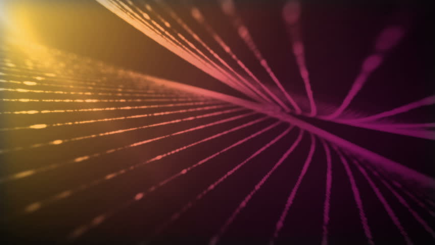 Abstract Loop Evolver Purple Yellow