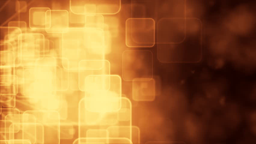 Glowing Boxes - Orange