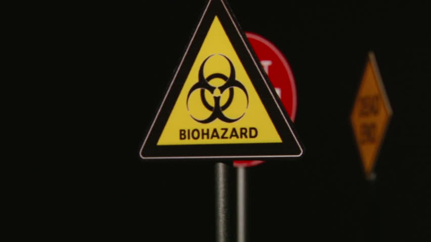 Biohazard, Do not enter, Dead End - Signs